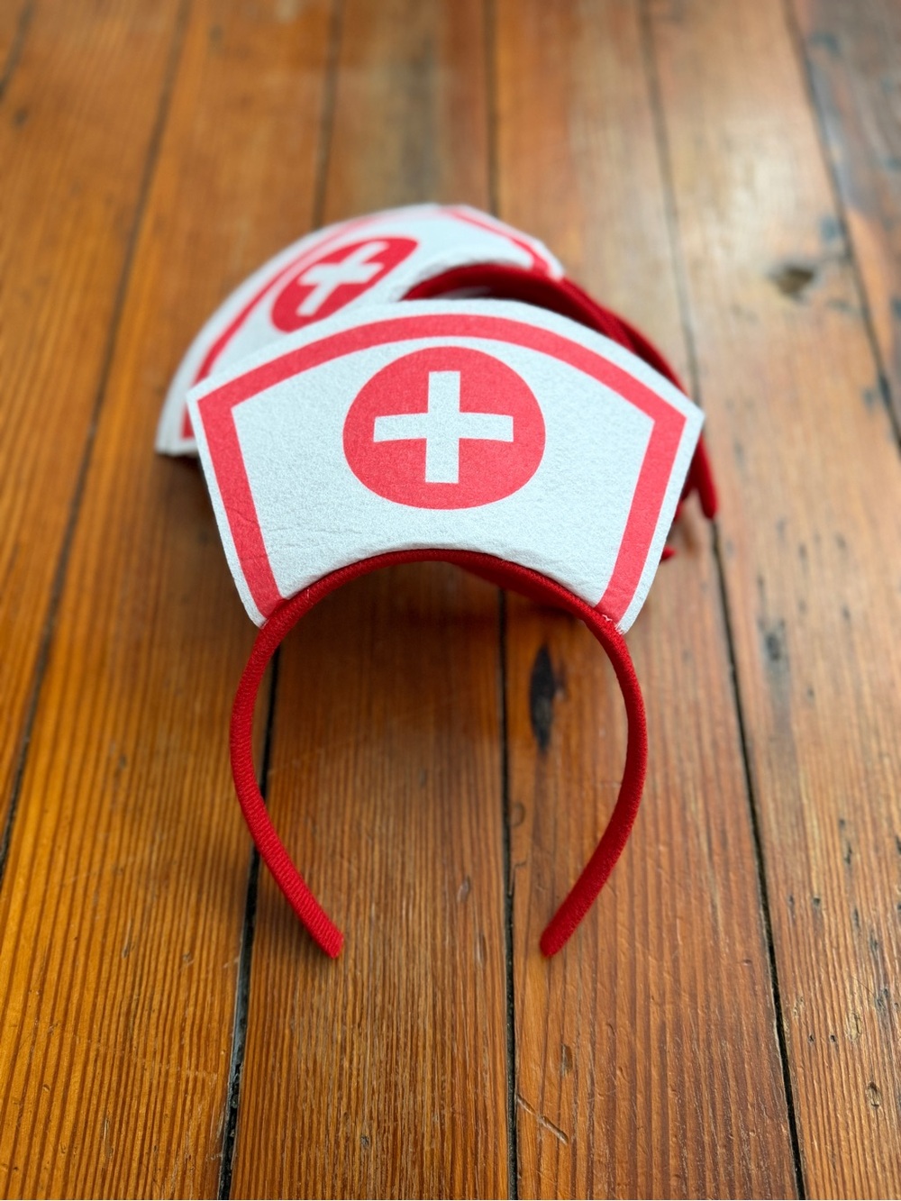 NWOT retro nurse costume headband